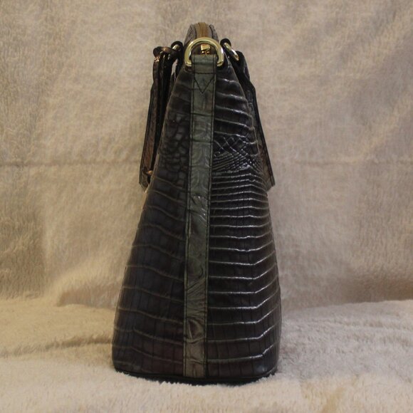 Brahmin Large Duxbury Satchel Smoky Quartz Ombre Melbourne - Picture 6 of 14